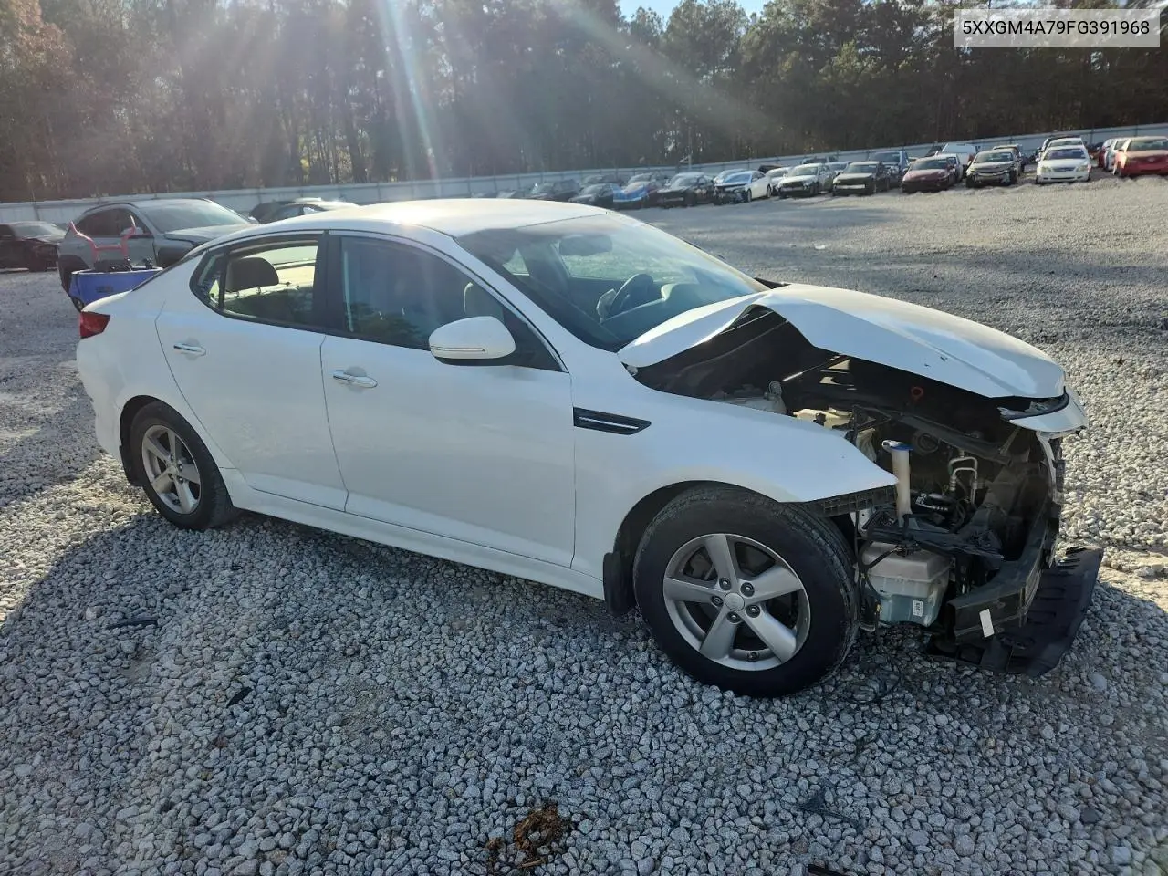 5XXGM4A79FG391968 2015 Kia Optima Lx