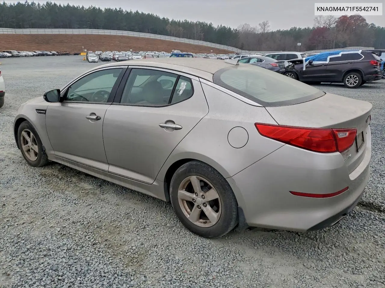 KNAGM4A71F5542741 2015 Kia Optima Lx