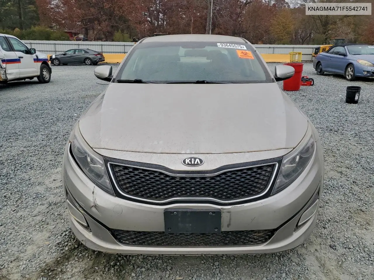KNAGM4A71F5542741 2015 Kia Optima Lx