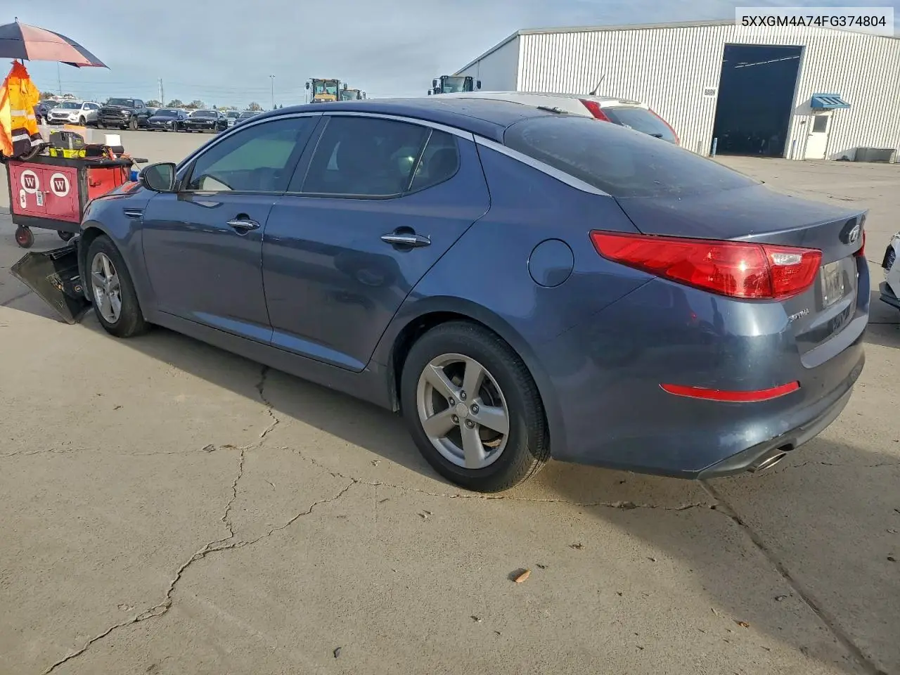 5XXGM4A74FG374804 2015 Kia Optima Lx