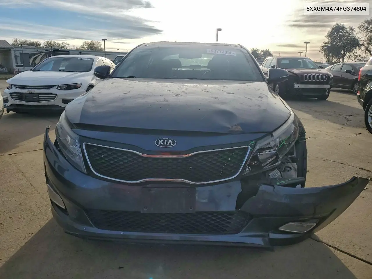 5XXGM4A74FG374804 2015 Kia Optima Lx