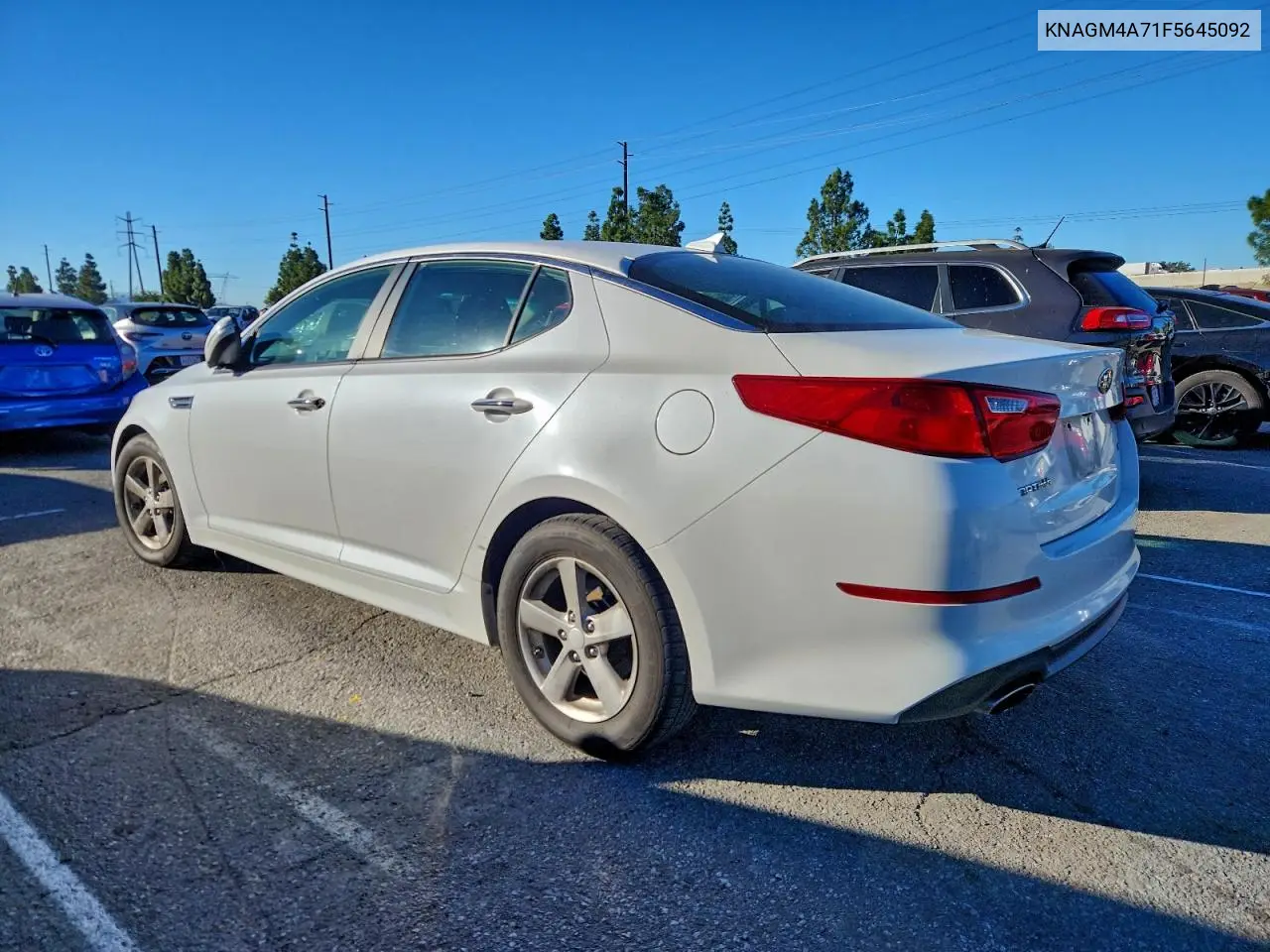 KNAGM4A71F5645092 2015 Kia Optima Lx