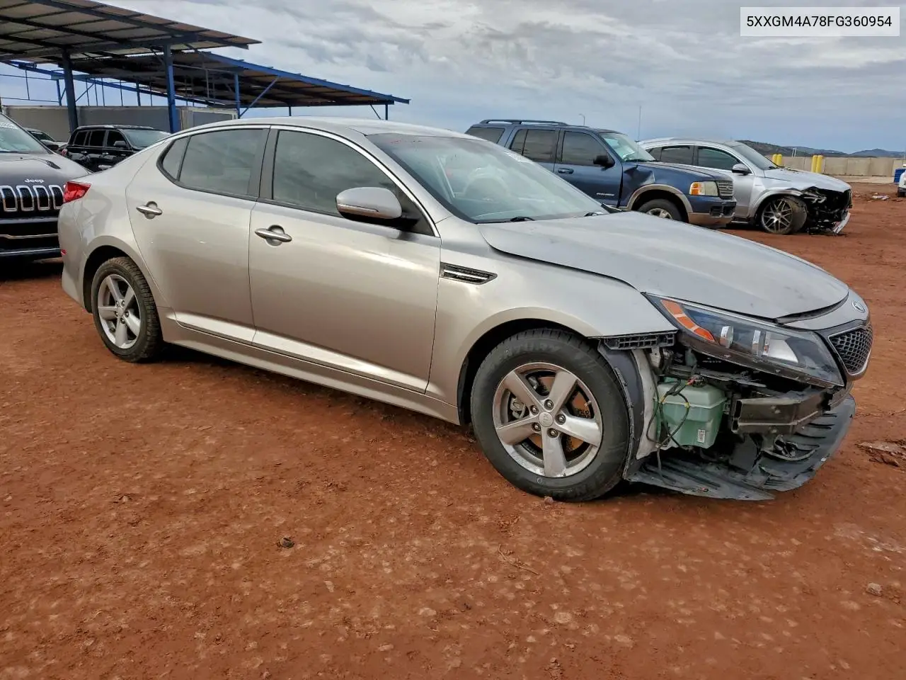 5XXGM4A78FG360954 2015 Kia Optima Lx