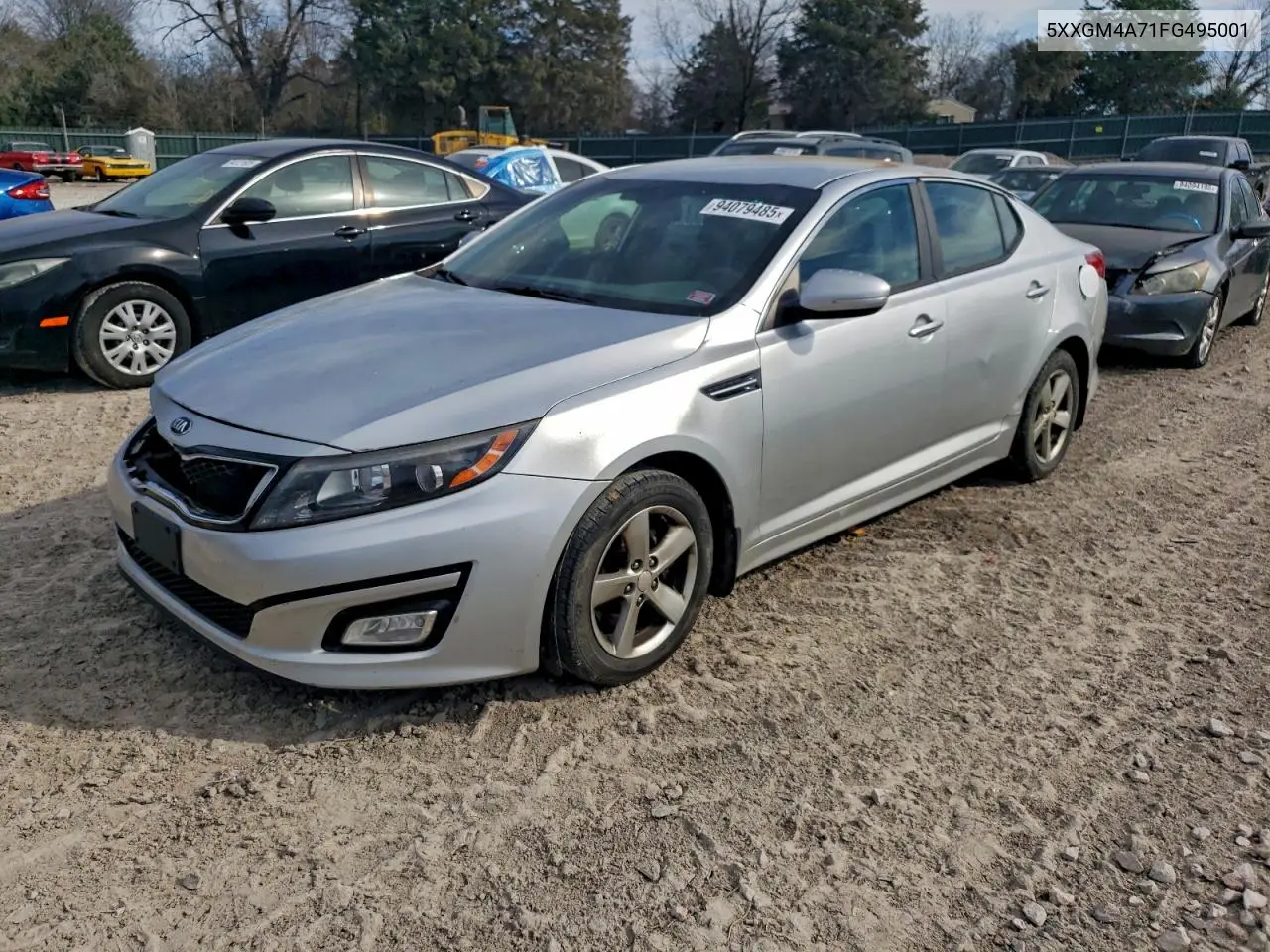 5XXGM4A71FG495001 2015 Kia Optima Lx