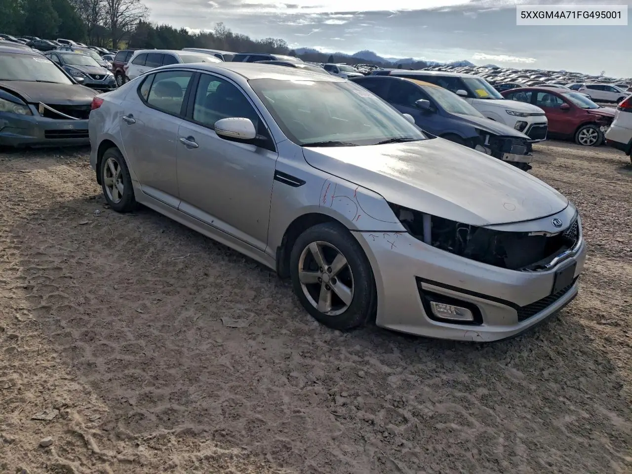 5XXGM4A71FG495001 2015 Kia Optima Lx