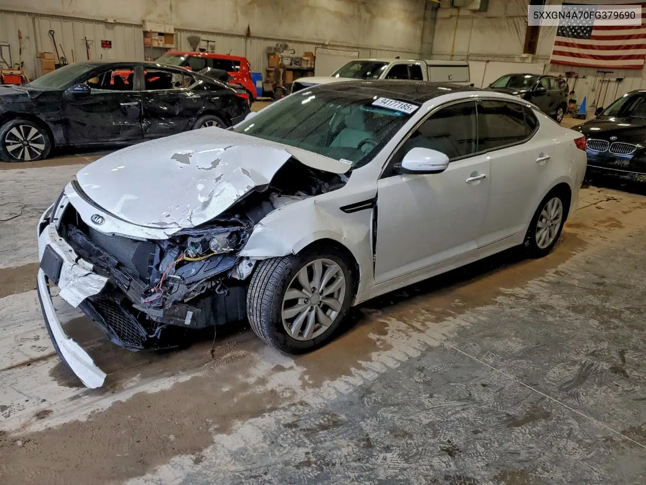 5XXGN4A70FG379690 2015 Kia Optima Ex