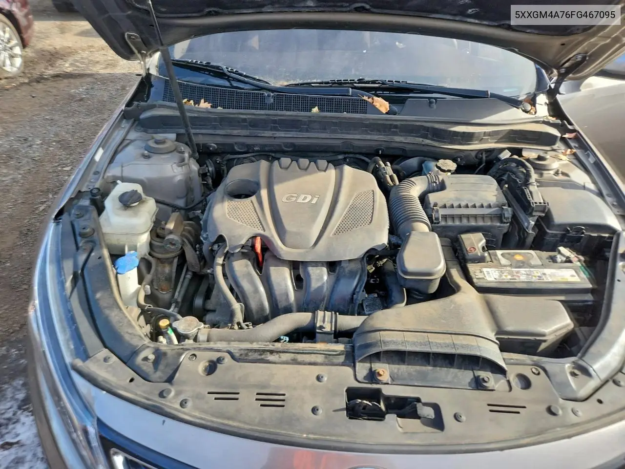 5XXGM4A76FG467095 2015 Kia Optima Lx