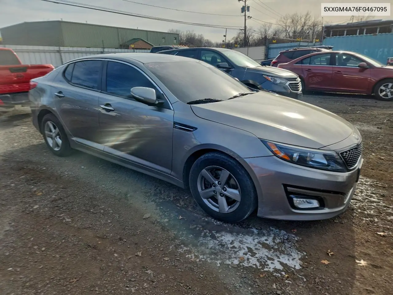 5XXGM4A76FG467095 2015 Kia Optima Lx