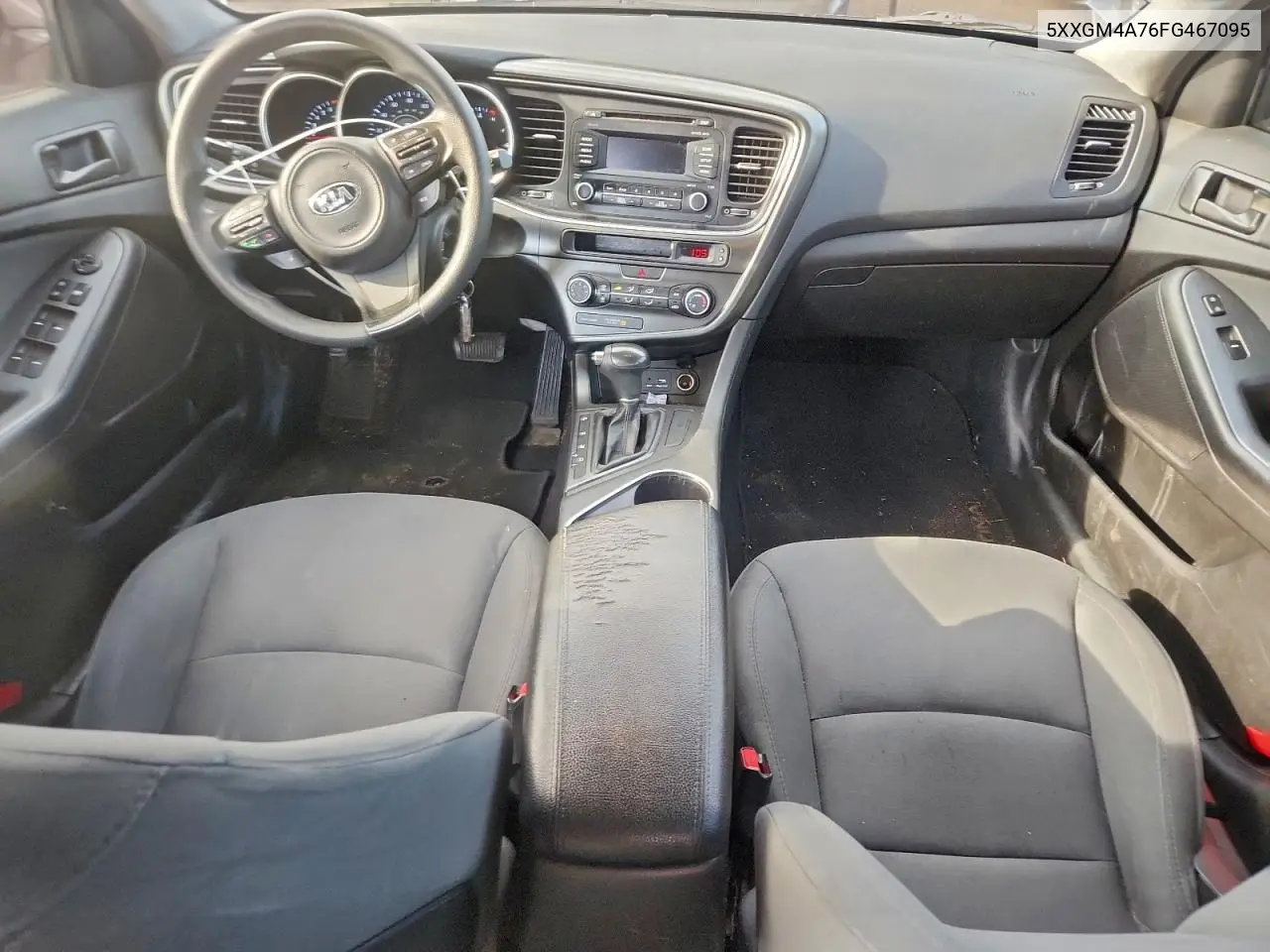 5XXGM4A76FG467095 2015 Kia Optima Lx