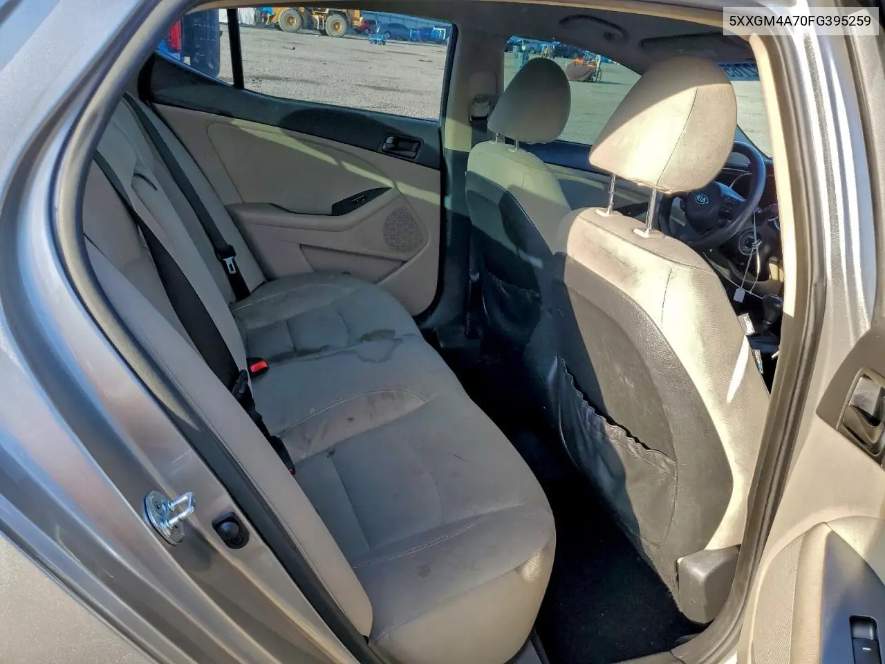 5XXGM4A70FG395259 2015 Kia Optima Lx