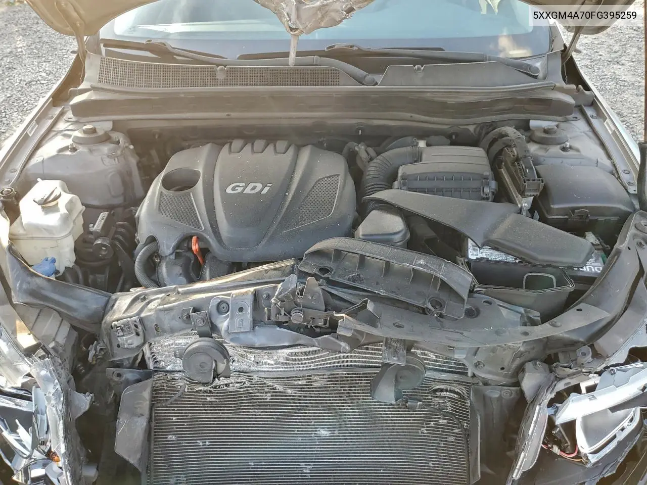 5XXGM4A70FG395259 2015 Kia Optima Lx