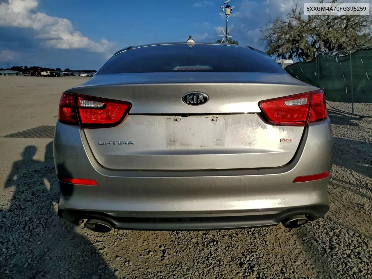 5XXGM4A70FG395259 2015 Kia Optima Lx