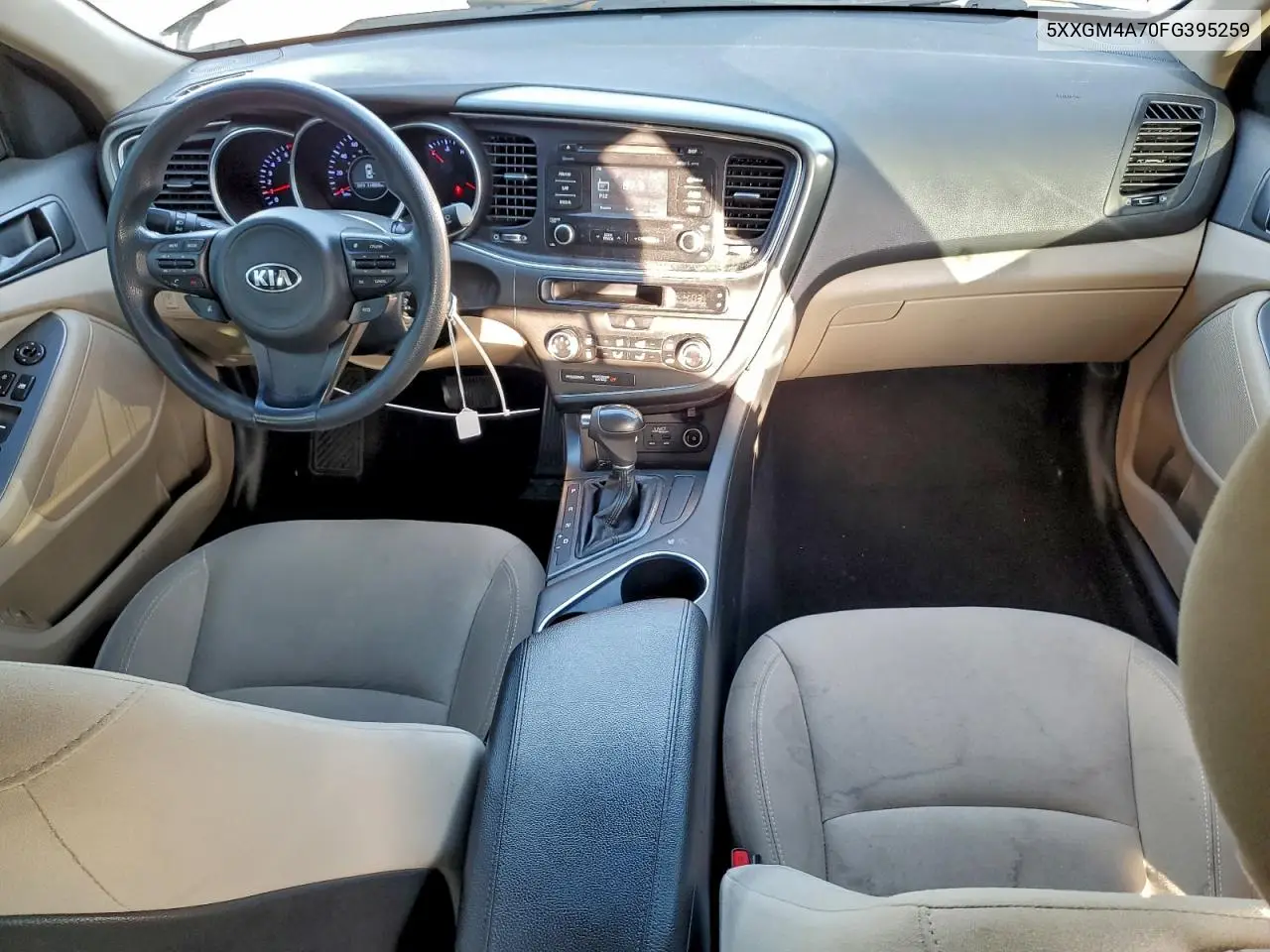 5XXGM4A70FG395259 2015 Kia Optima Lx
