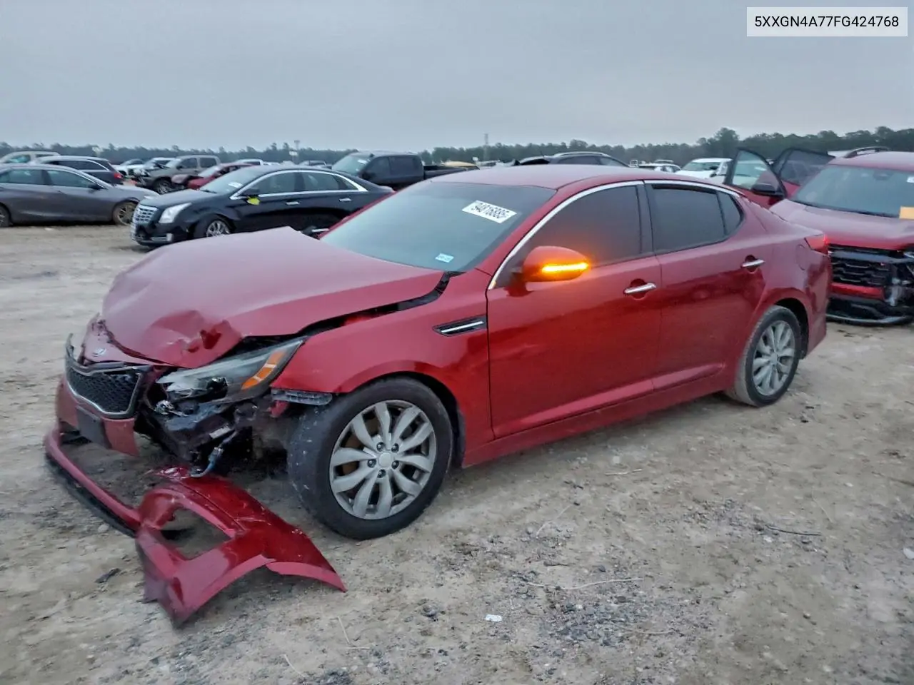 5XXGN4A77FG424768 2015 Kia Optima Ex