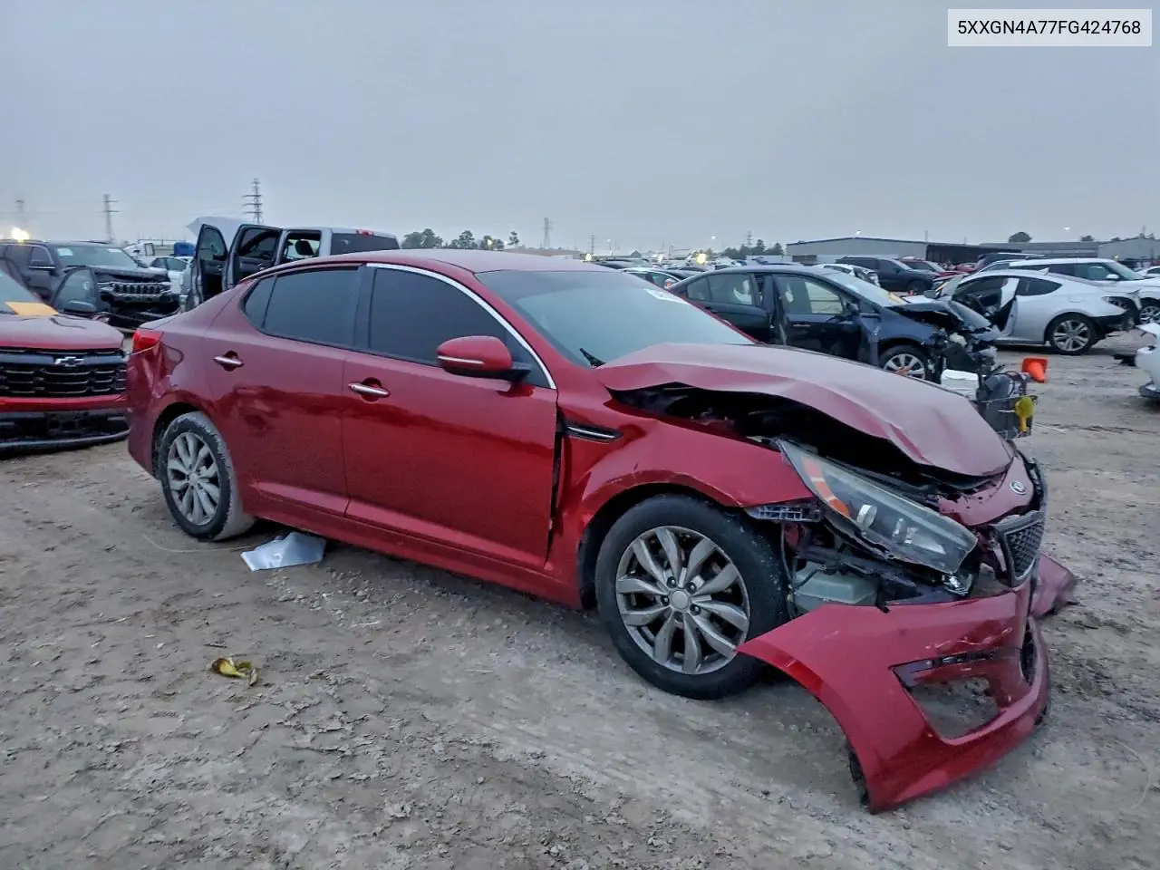5XXGN4A77FG424768 2015 Kia Optima Ex