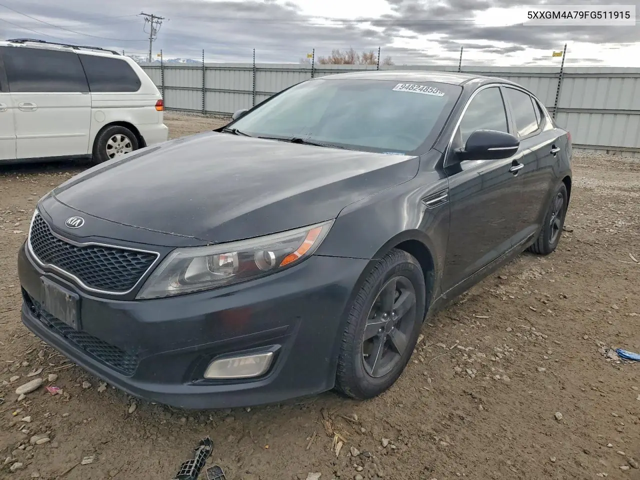5XXGM4A79FG511915 2015 Kia Optima Lx