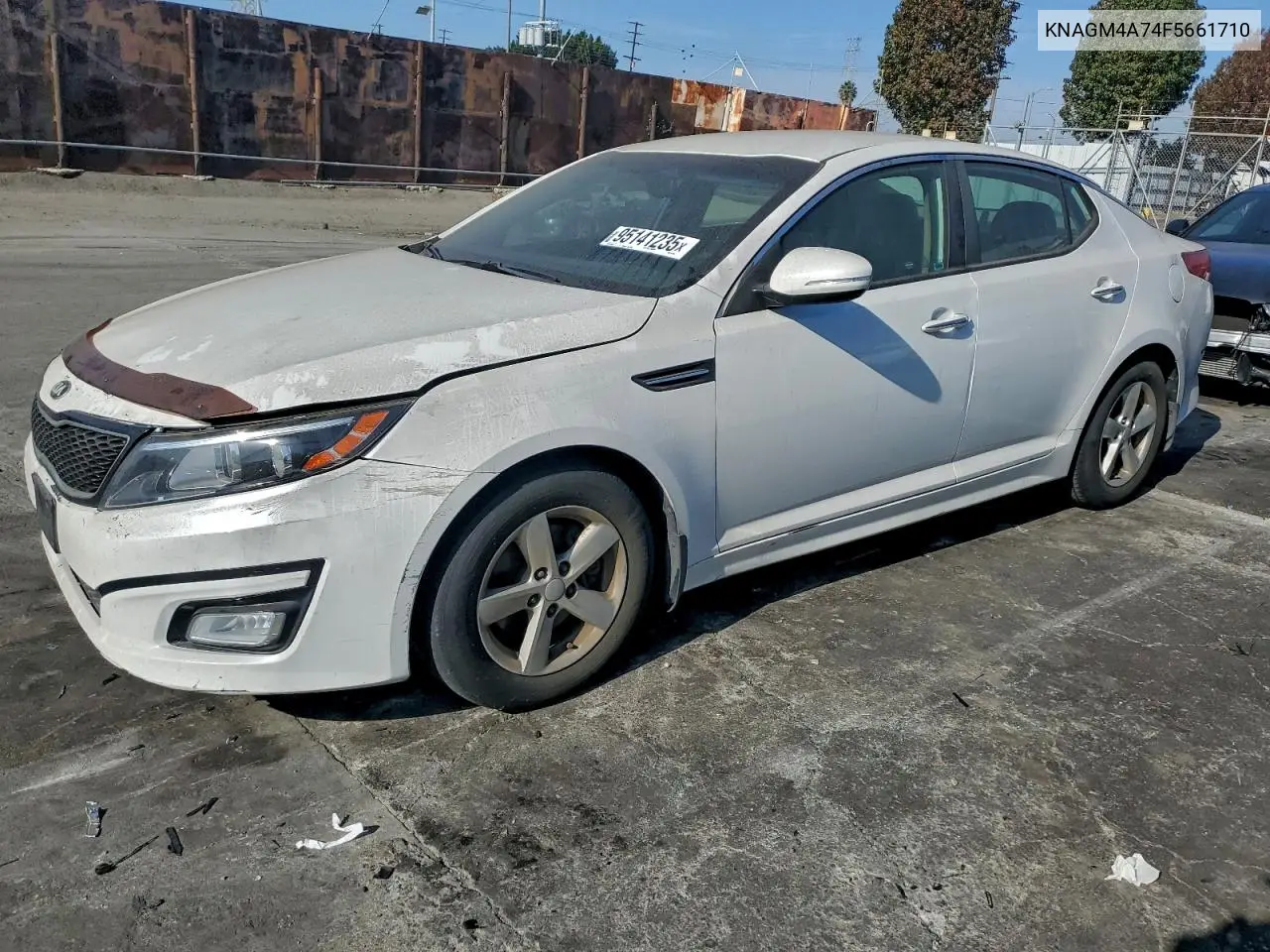 KNAGM4A74F5661710 2015 Kia Optima Lx