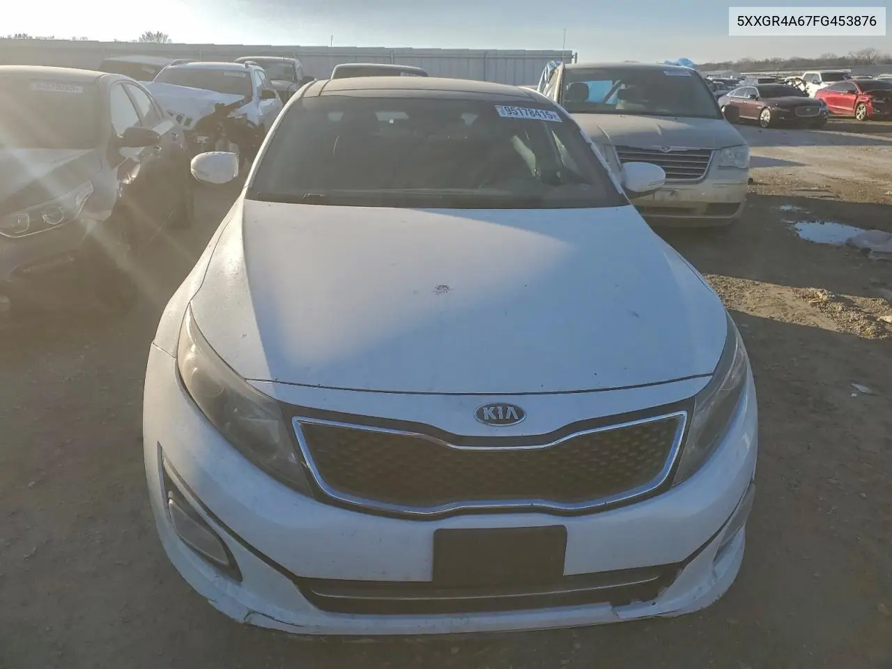 5XXGR4A67FG453876 2015 Kia Optima Sx