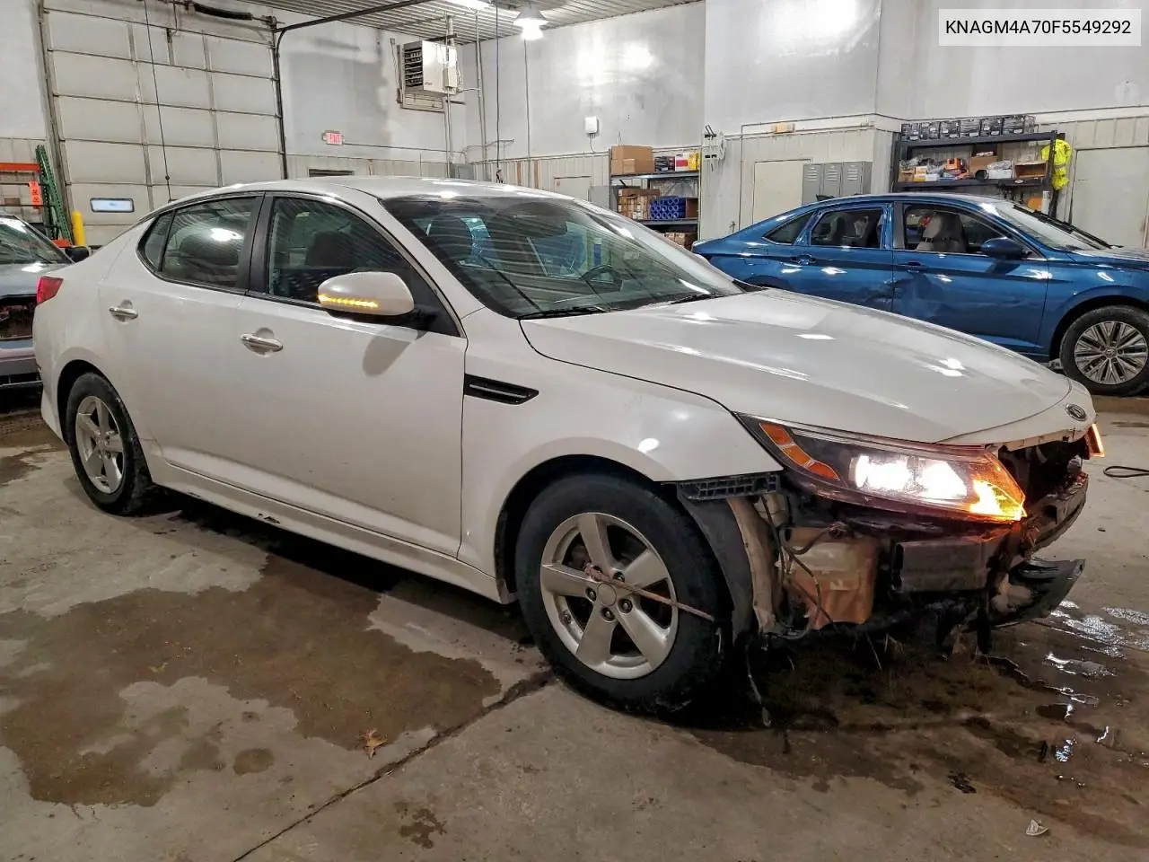 KNAGM4A70F5549292 2015 Kia Optima Lx