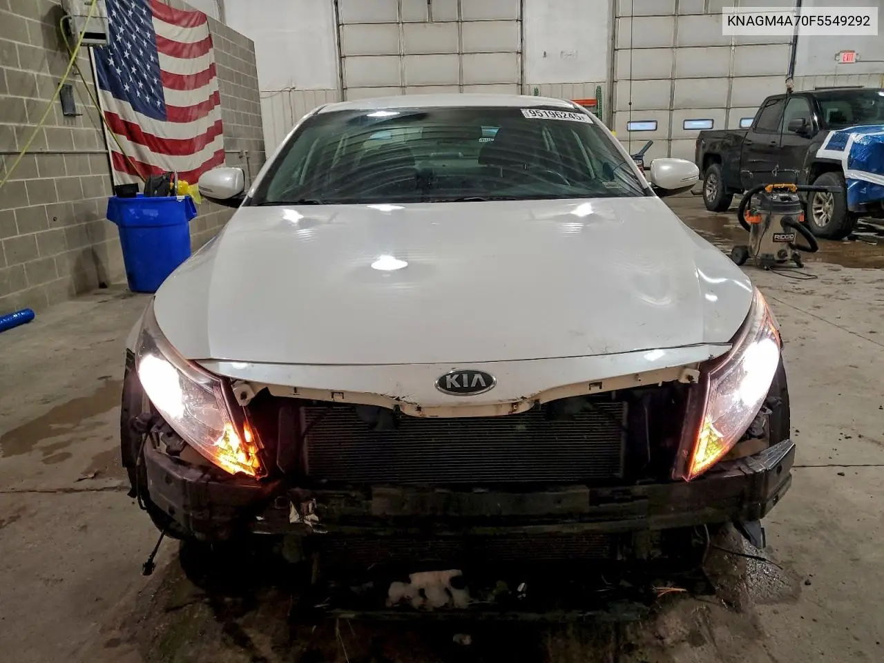 KNAGM4A70F5549292 2015 Kia Optima Lx