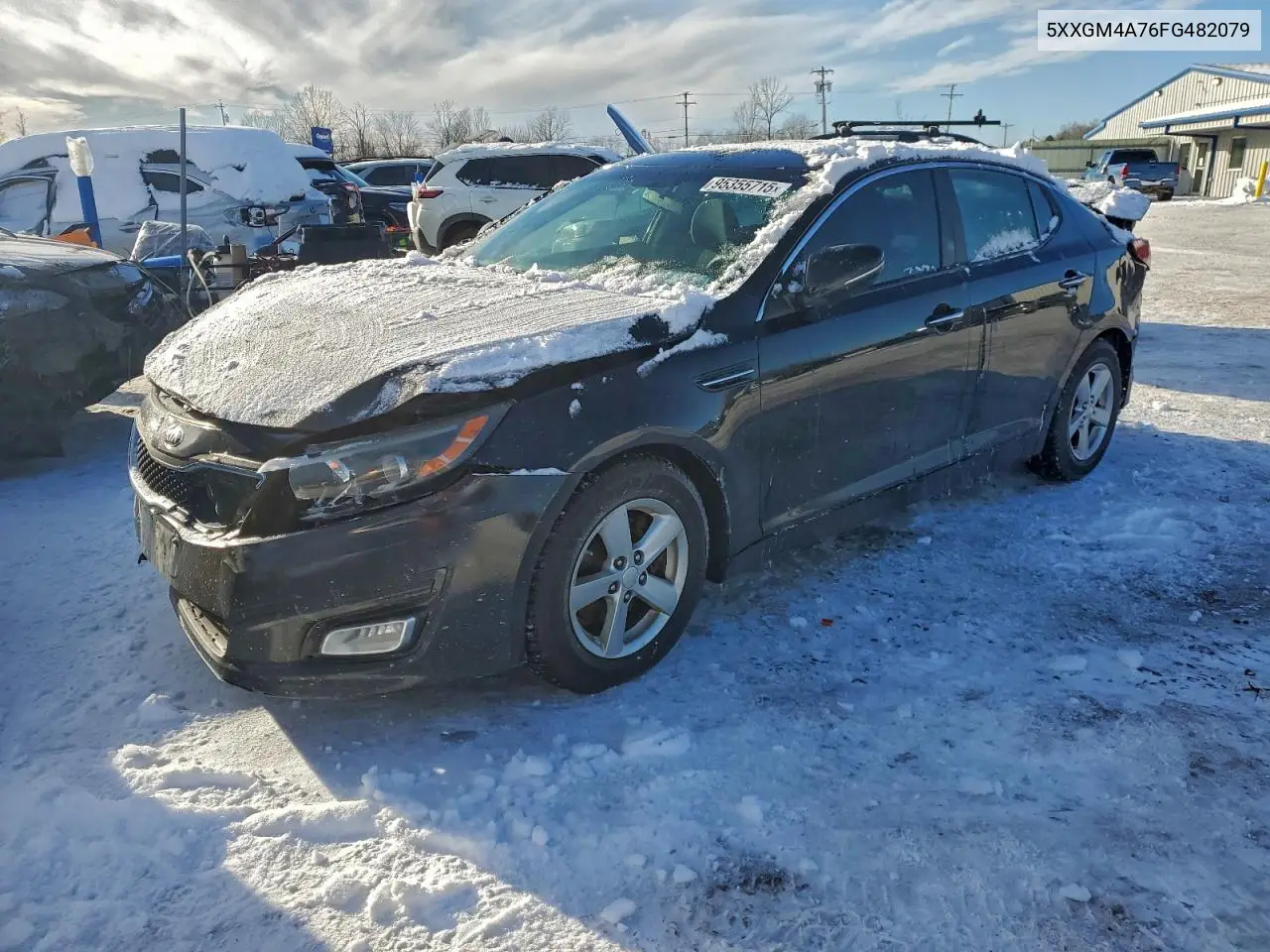 5XXGM4A76FG482079 2015 Kia Optima Lx