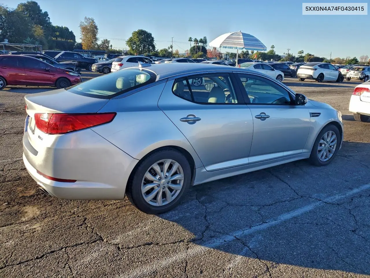 5XXGN4A74FG430415 2015 Kia Optima Ex