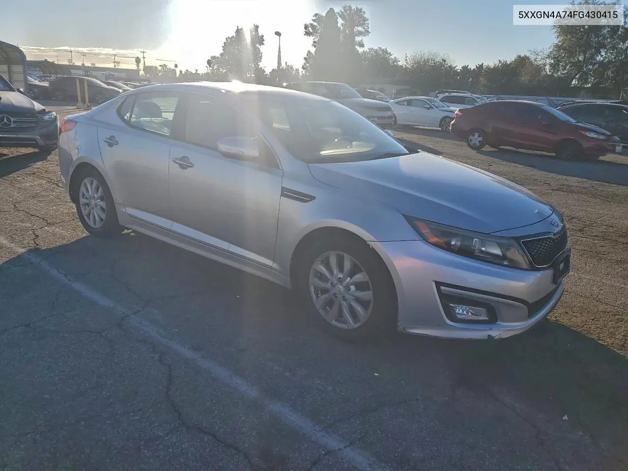 5XXGN4A74FG430415 2015 Kia Optima Ex