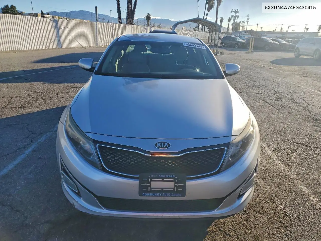 5XXGN4A74FG430415 2015 Kia Optima Ex