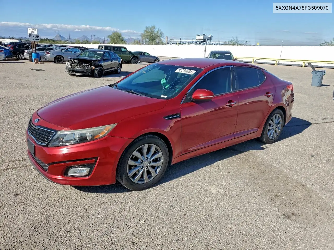 5XXGN4A78FG509070 2015 Kia Optima Ex
