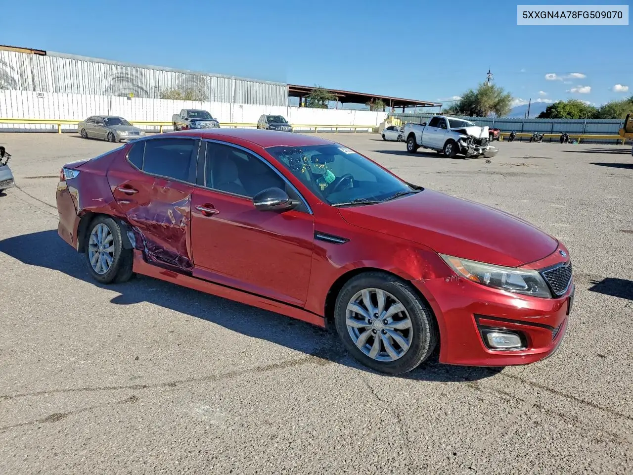 5XXGN4A78FG509070 2015 Kia Optima Ex