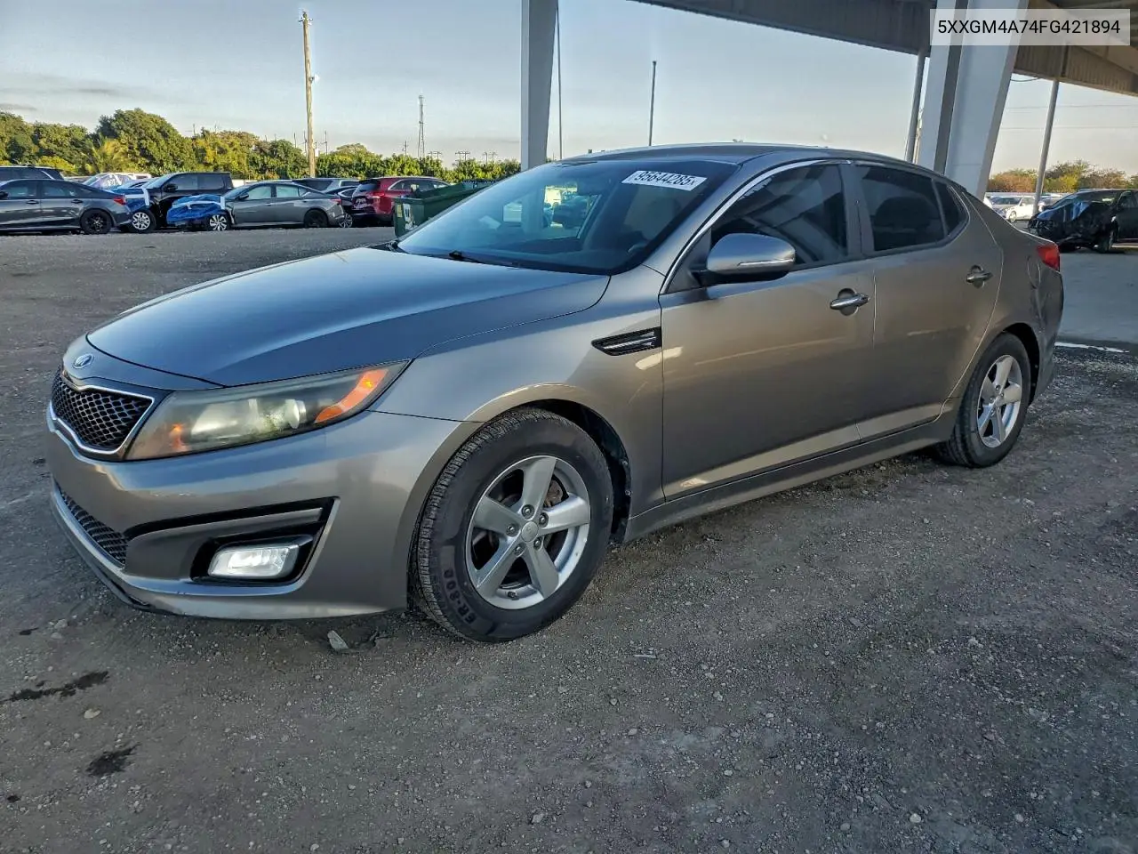 5XXGM4A74FG421894 2015 Kia Optima Lx