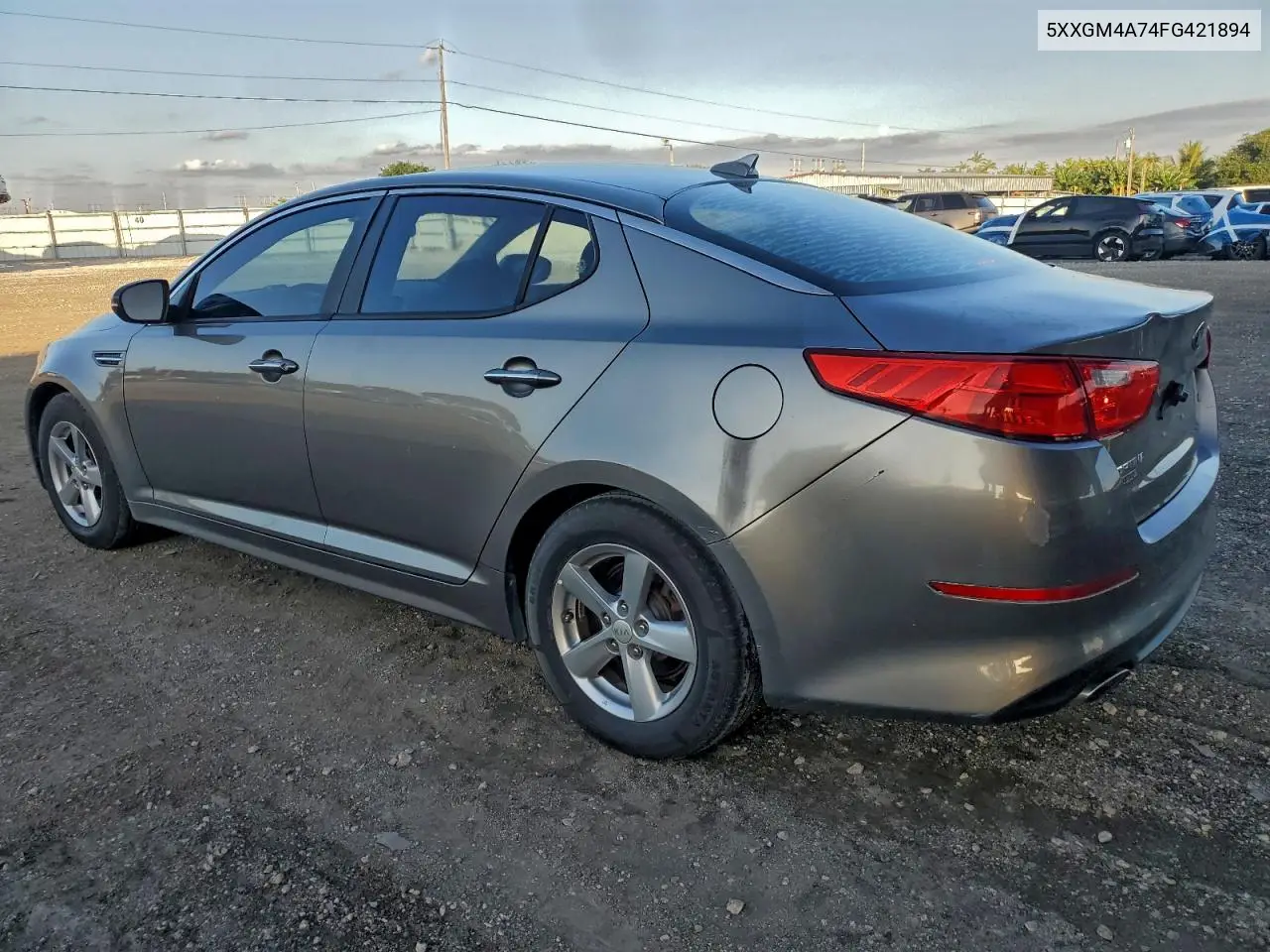 5XXGM4A74FG421894 2015 Kia Optima Lx