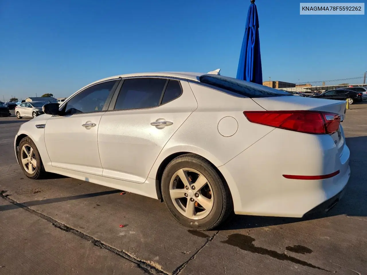 KNAGM4A78F5592262 2015 Kia Optima Lx