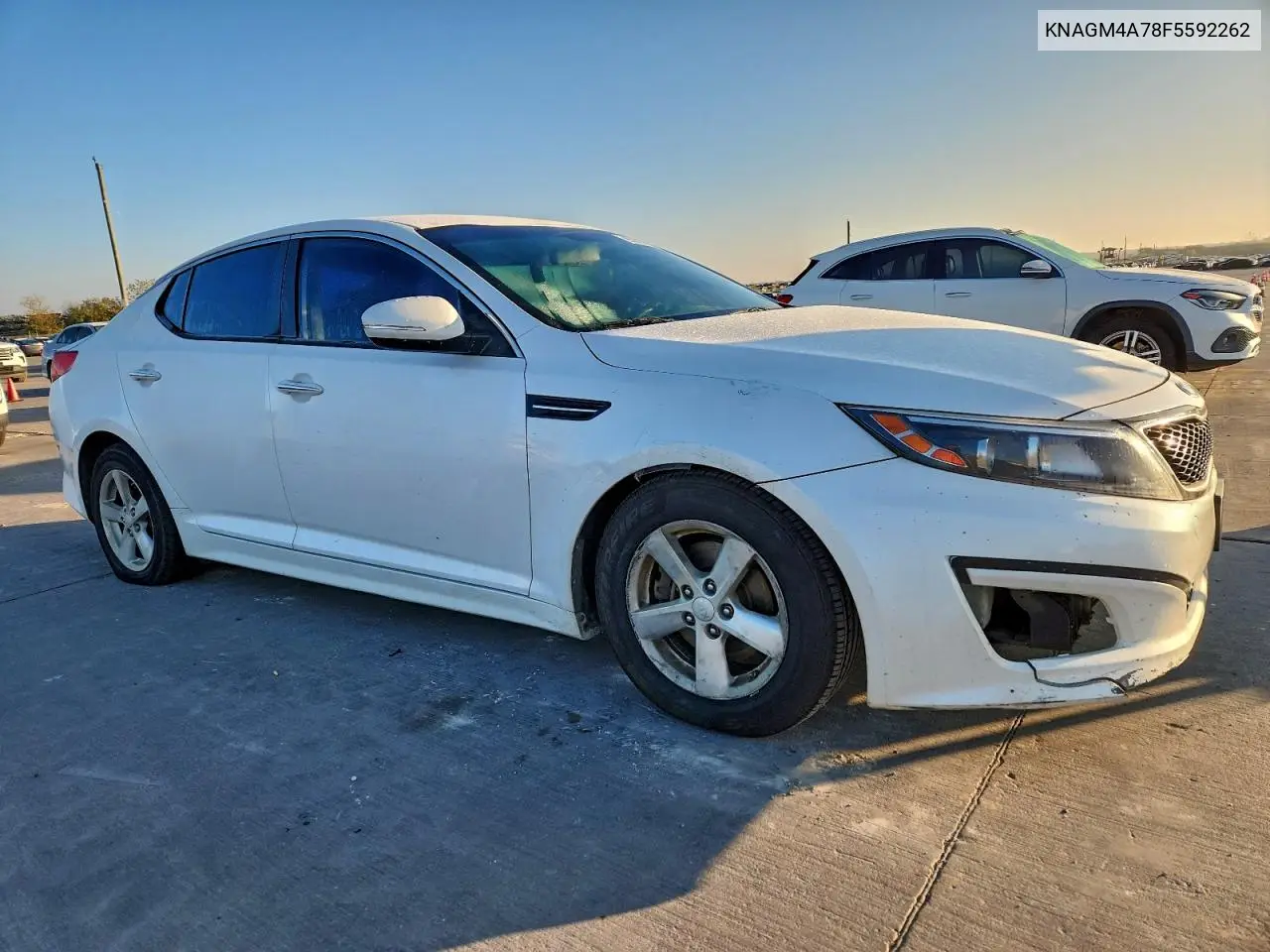 KNAGM4A78F5592262 2015 Kia Optima Lx