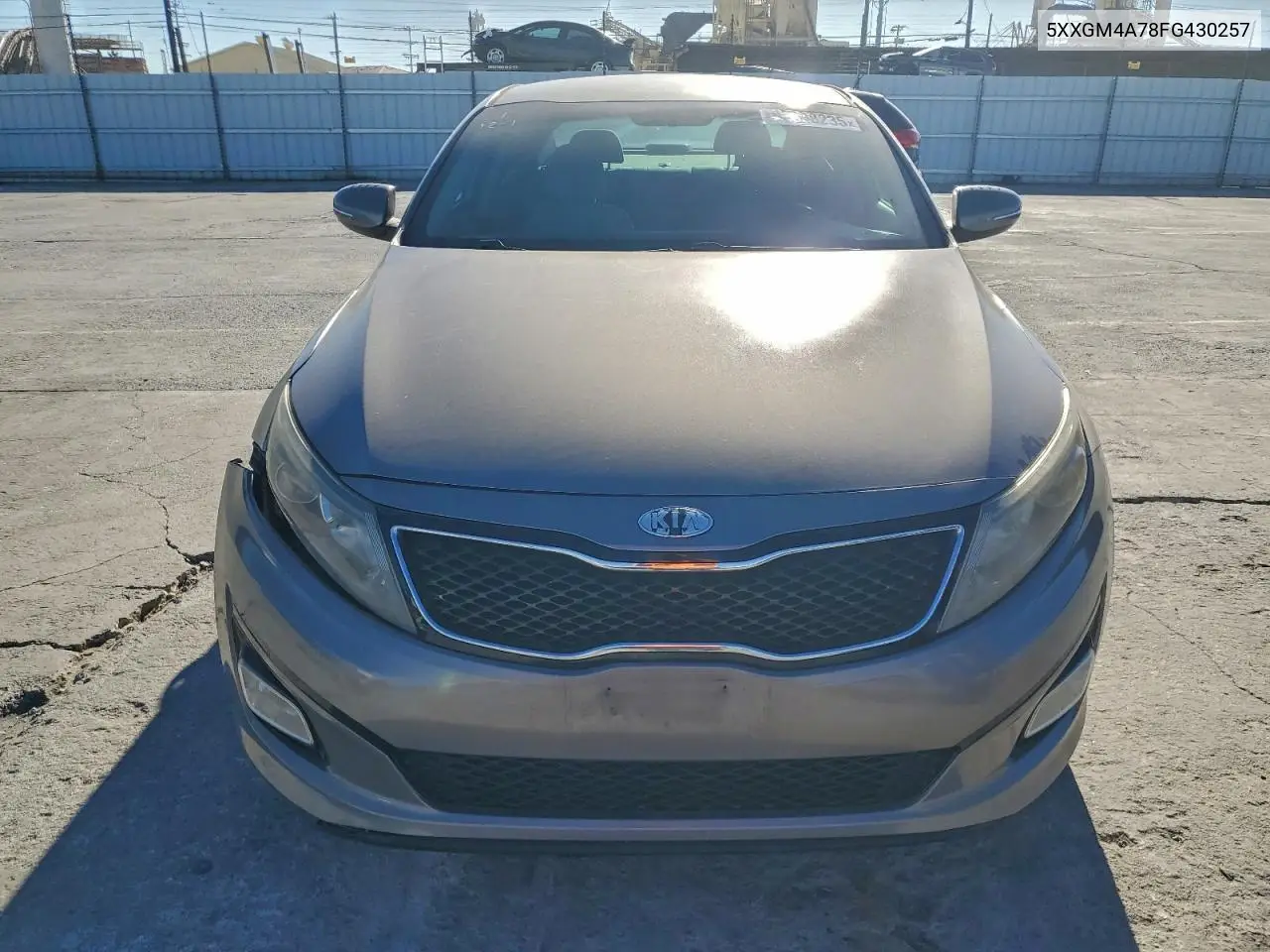 5XXGM4A78FG430257 2015 Kia Optima Lx