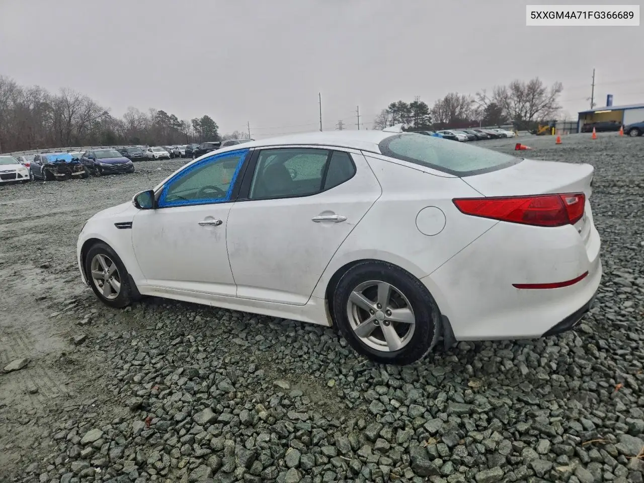 5XXGM4A71FG366689 2015 Kia Optima Lx