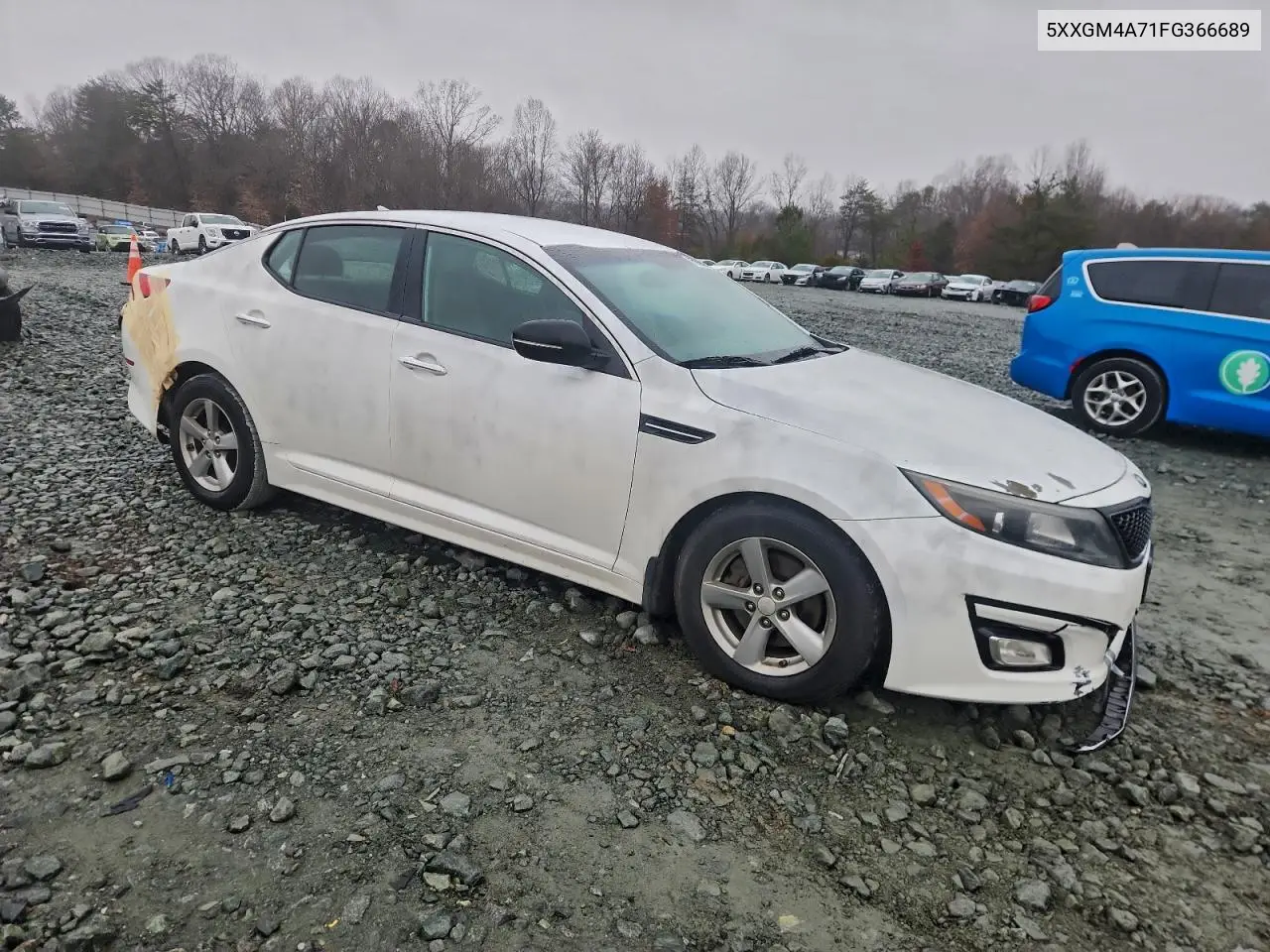 5XXGM4A71FG366689 2015 Kia Optima Lx