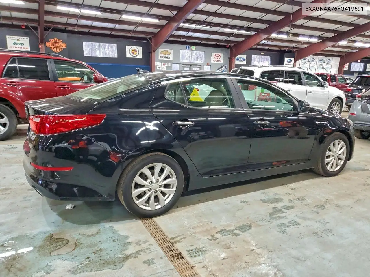 5XXGN4A76FG419691 2015 Kia Optima Ex