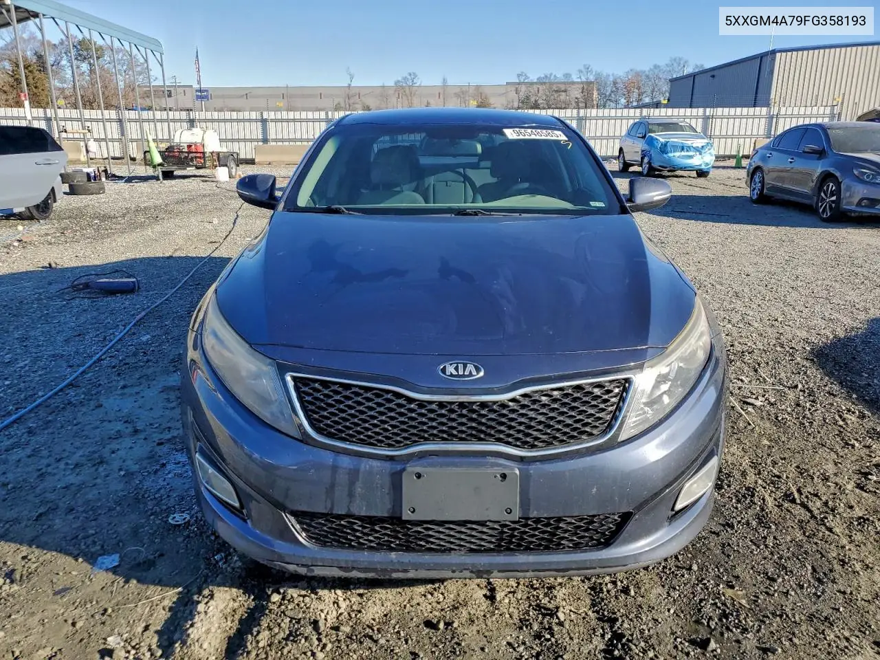 5XXGM4A79FG358193 2015 Kia Optima Lx
