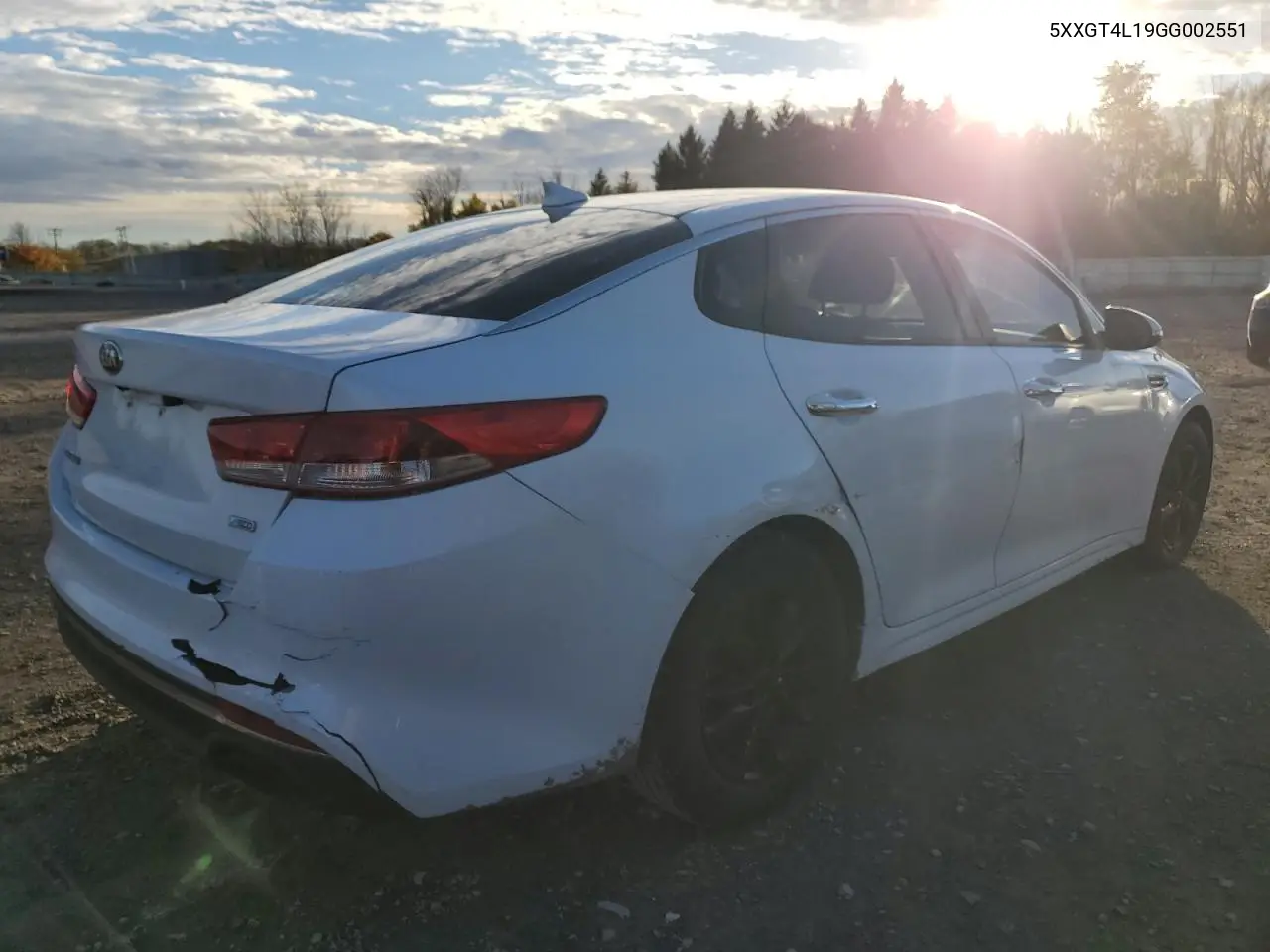 5XXGT4L19GG002551 2016 Kia Optima Lx