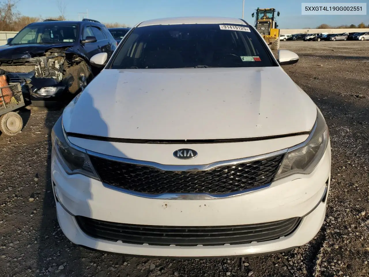 5XXGT4L19GG002551 2016 Kia Optima Lx