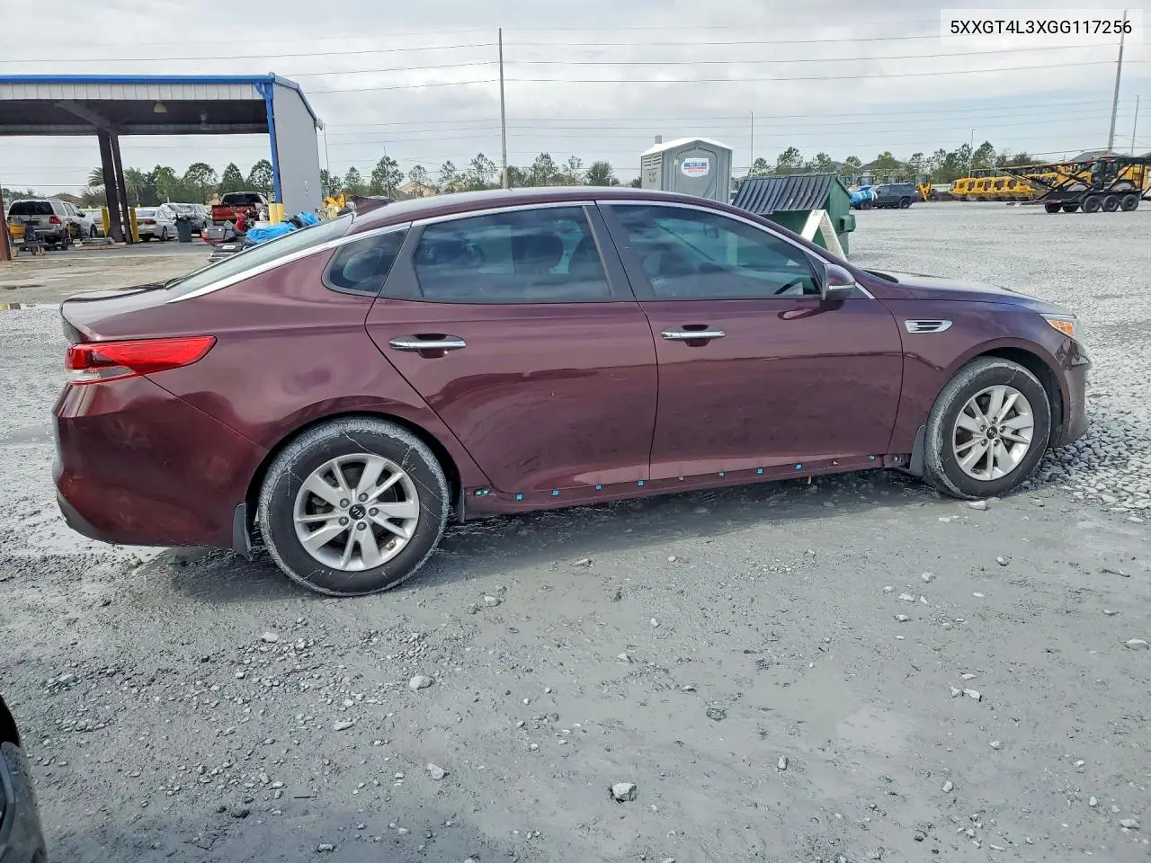 5XXGT4L3XGG117256 2016 Kia Optima Lx