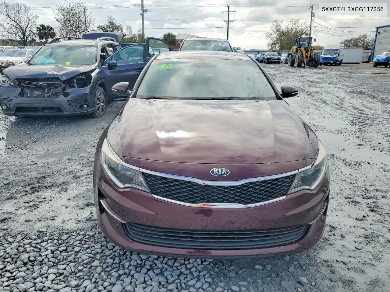 5XXGT4L3XGG117256 2016 Kia Optima Lx