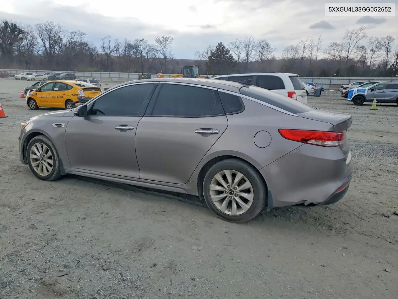 5XXGU4L33GG052652 2016 Kia Optima Ex