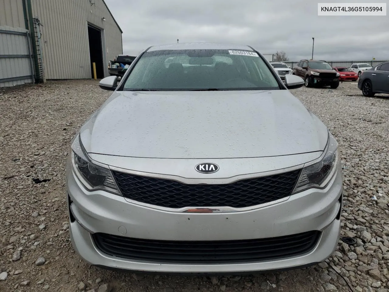 KNAGT4L36G5105994 2016 Kia Optima Lx