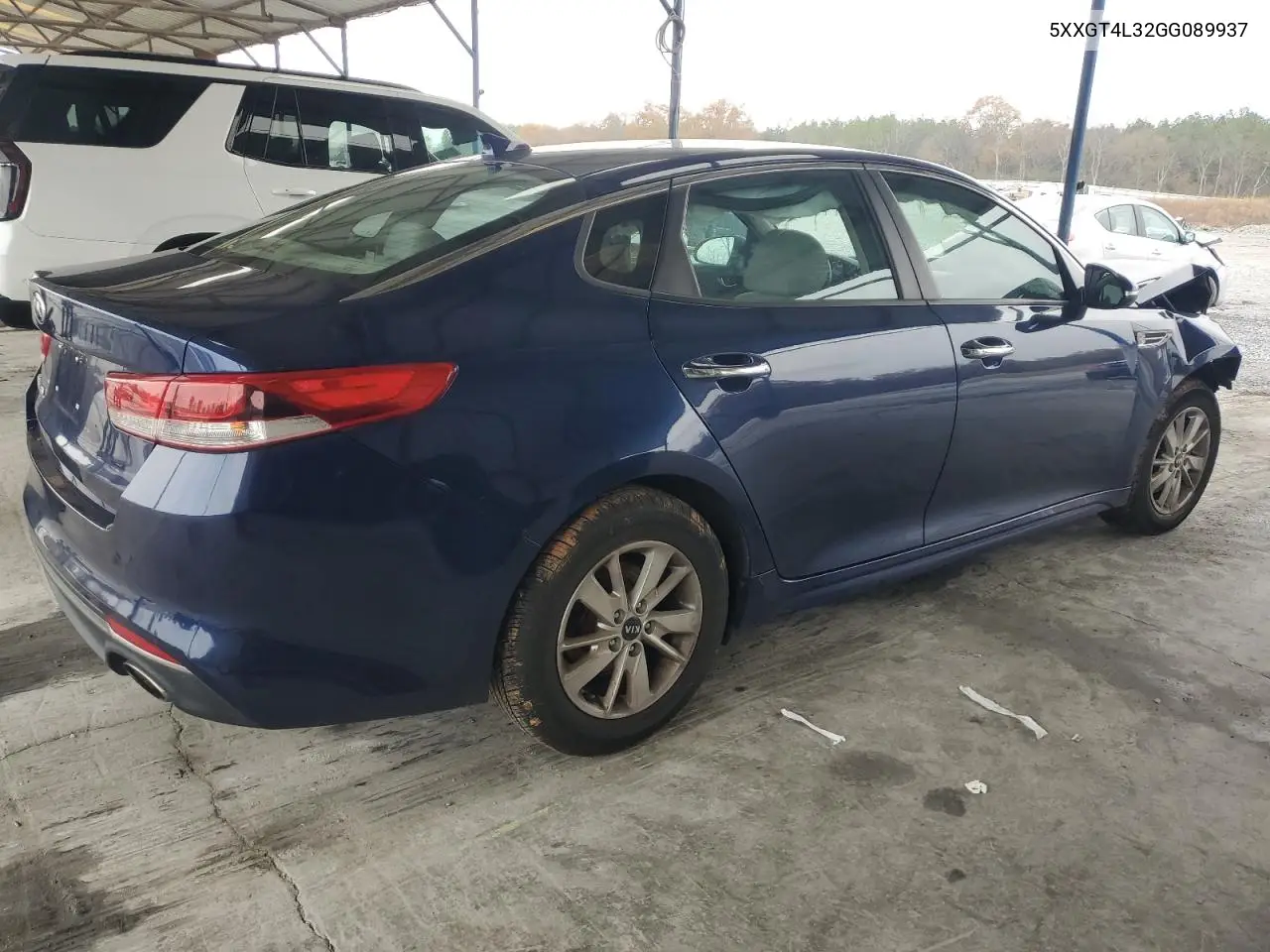 5XXGT4L32GG089937 2016 Kia Optima Lx