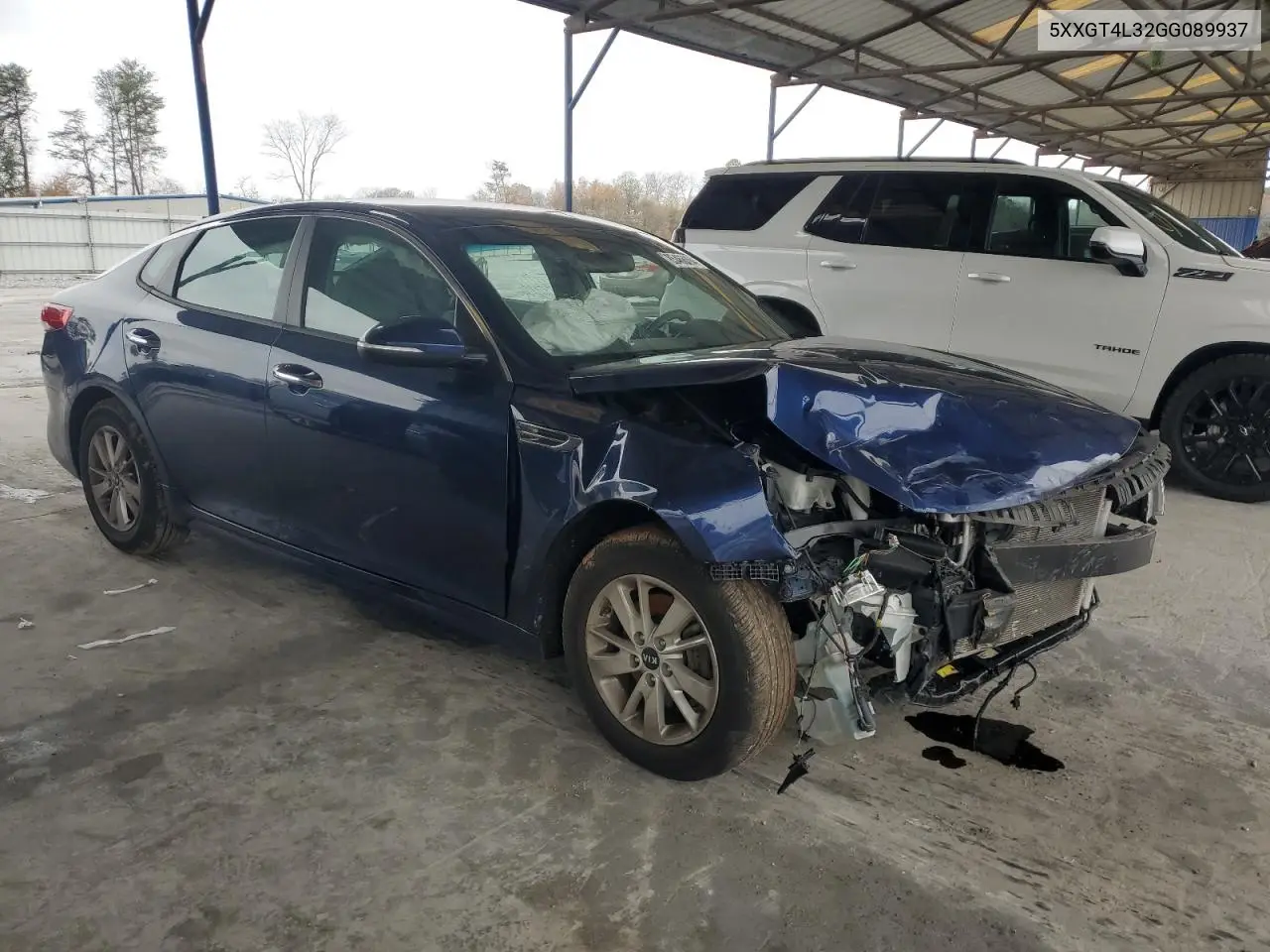 5XXGT4L32GG089937 2016 Kia Optima Lx