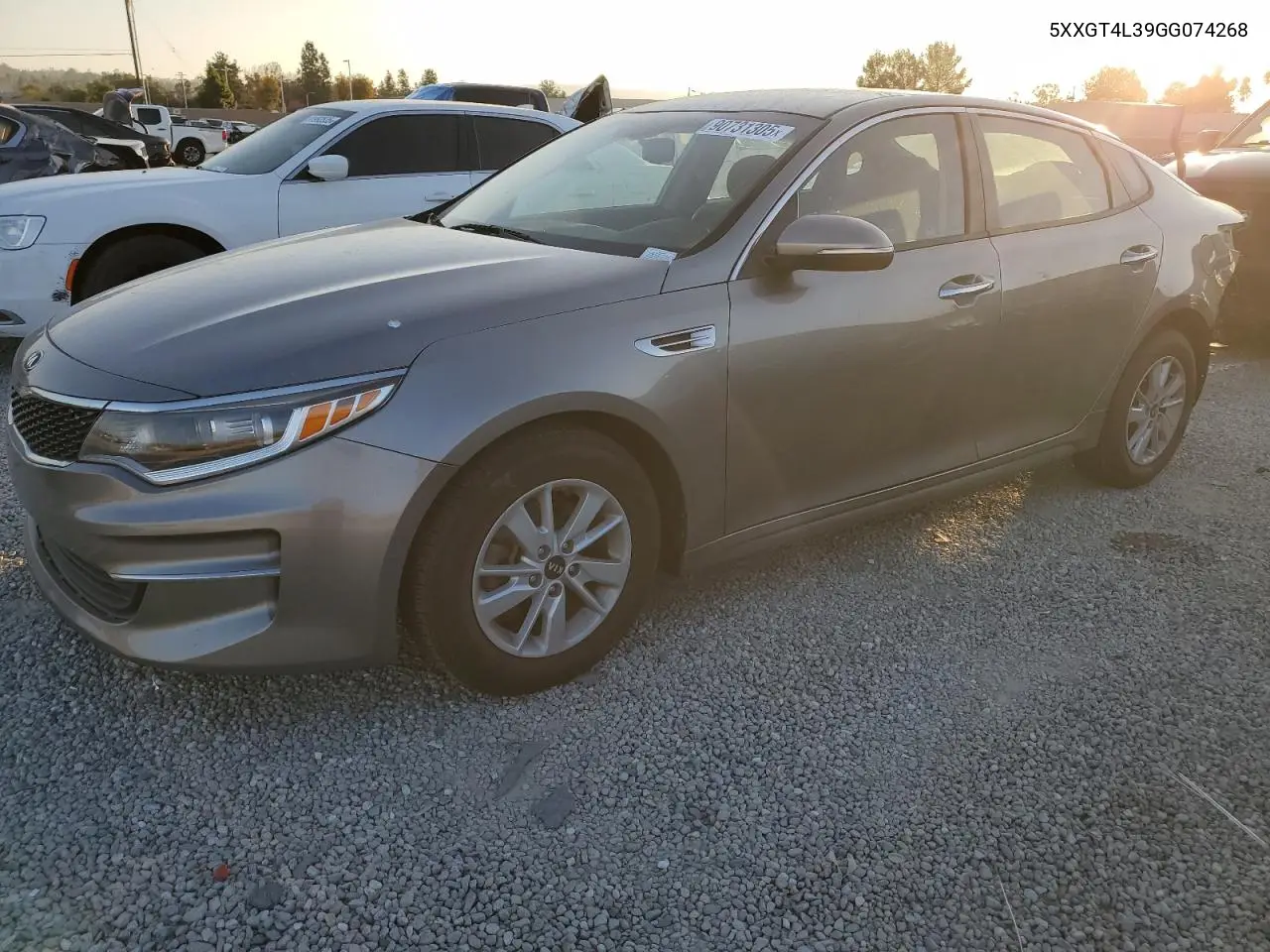 5XXGT4L39GG074268 2016 Kia Optima Lx