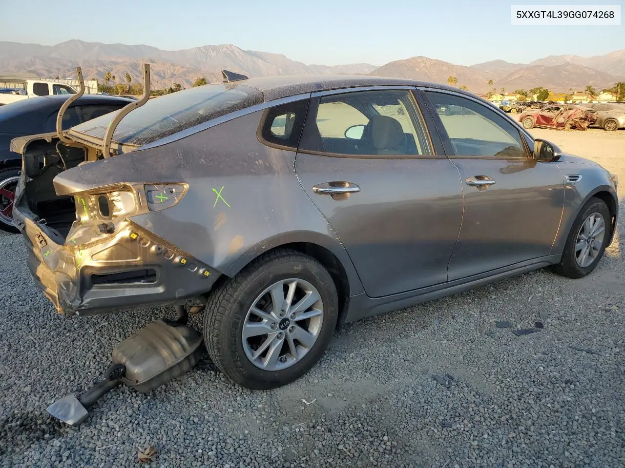 5XXGT4L39GG074268 2016 Kia Optima Lx