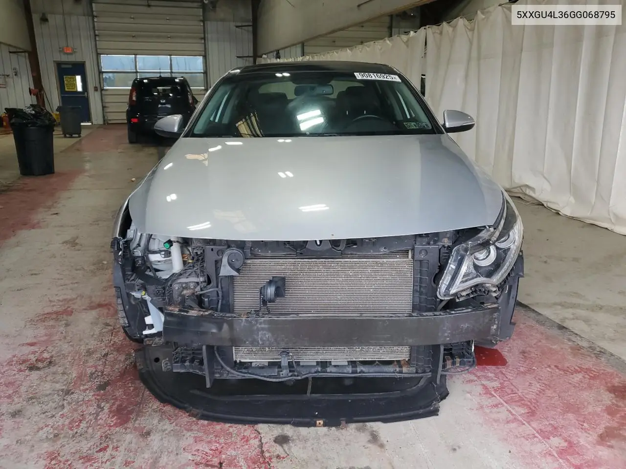 5XXGU4L36GG068795 2016 Kia Optima Ex